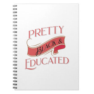 Cuaderno Bonito negra y educada