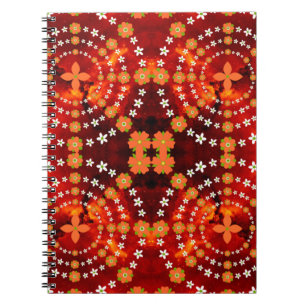 Cuaderno Bonito Patrón Floral Jardín Cuto