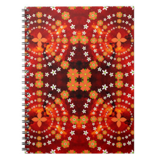 Cuaderno Bonito Patrón Floral Jardín Cuto