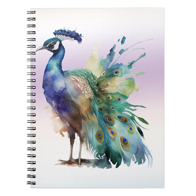 Cuaderno Bonito Peacock (Frente)