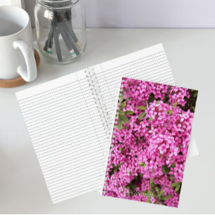 Cuaderno Bonito Rosa Daphne Floral