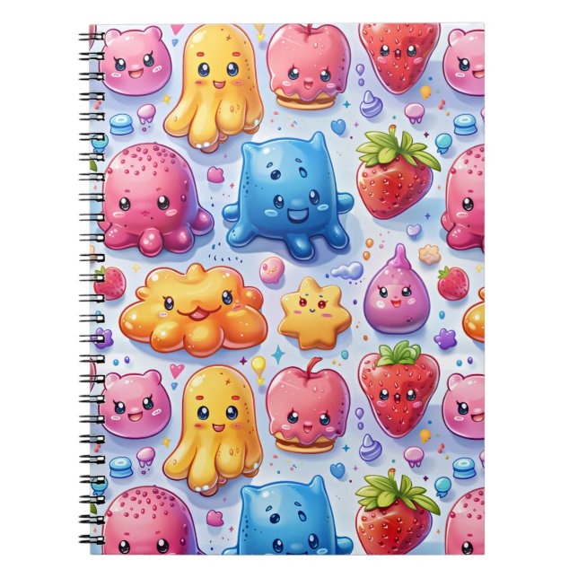 Cuaderno Bonitos dulces alegres y graciosos (Frente)