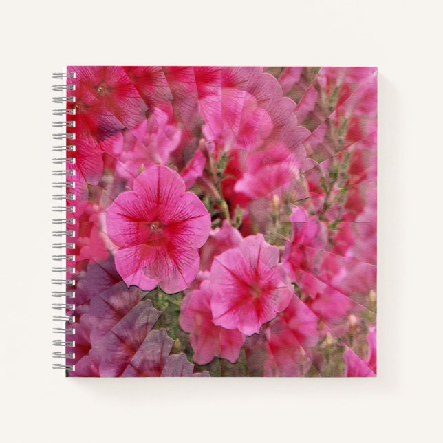 Cuaderno Bonitos Petunias......... (Anverso)