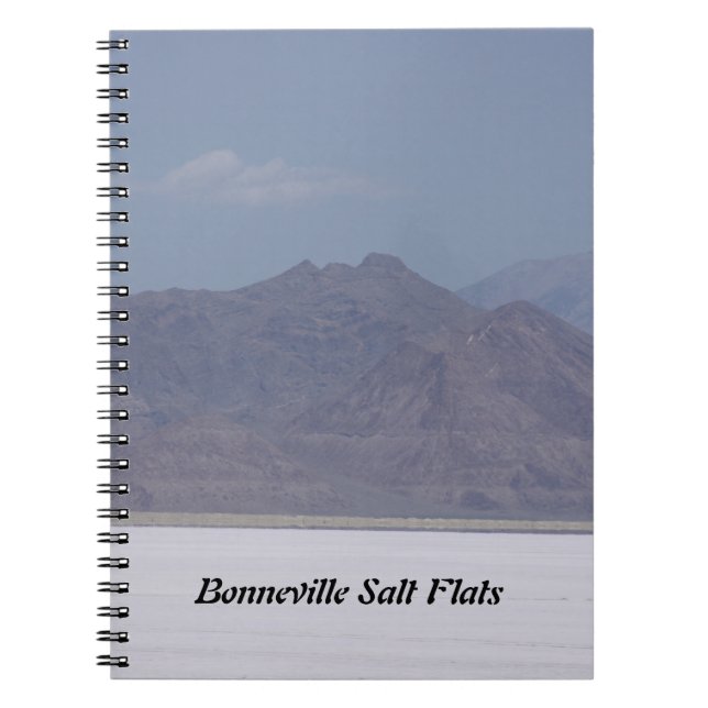 Cuaderno Bonneville Salt Flats (Frente)