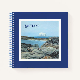 Cuaderno Bonnie Scotland verano paisaje marino arte fino