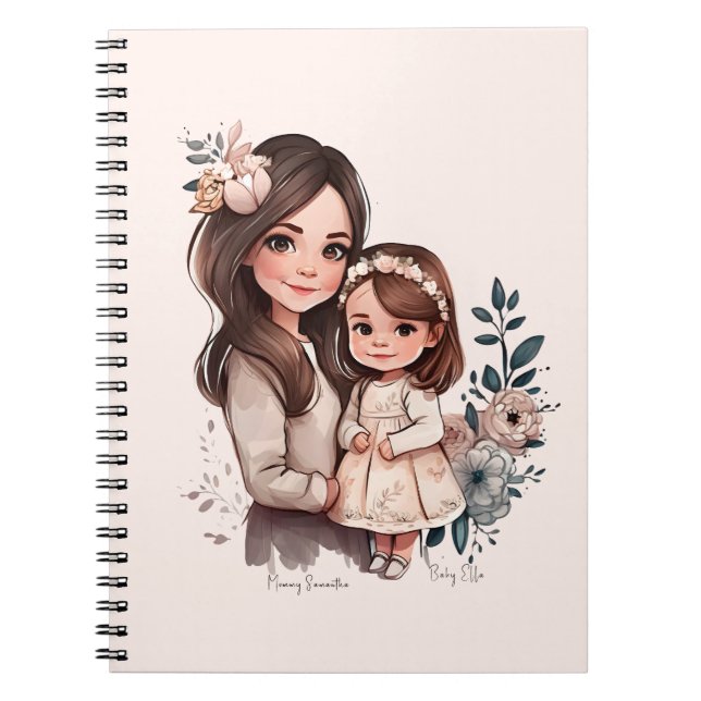 Cuaderno Bono de mamá y hija Adorable (3) (Frente)