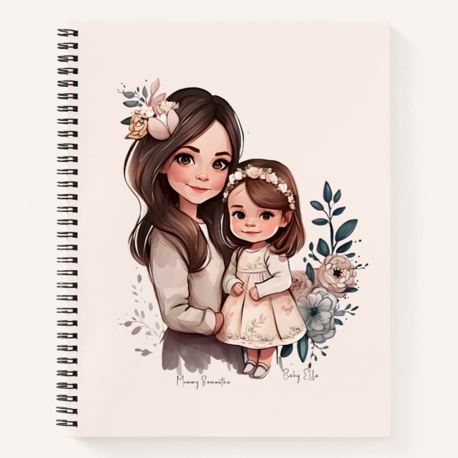 Cuaderno Bono de mamá y hija Adorable (3) (Anverso)