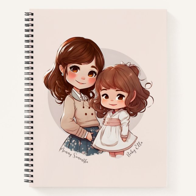 Cuaderno Bono de mamá y hija Adorable (4) (Anverso)