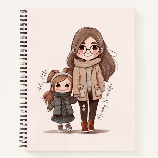 Cuaderno Bono de mamá y hija Adorable (5) (Anverso)