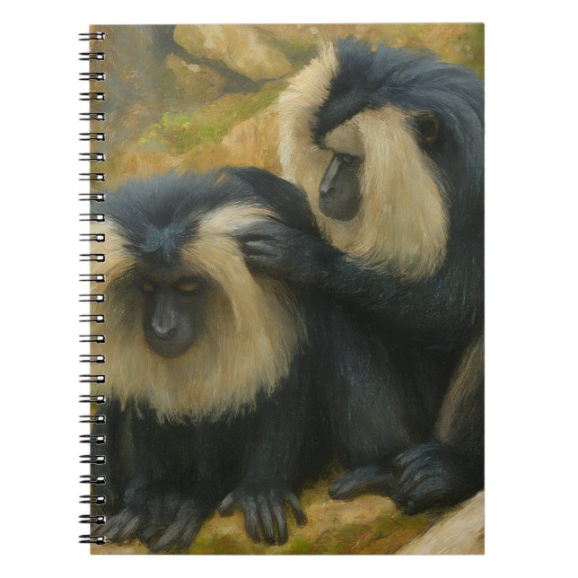 Cuaderno Bono Macaco - Ritual de Grooming (Frente)