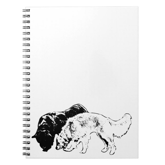 Cuaderno Bono tranquilo en Silhouette (Frente)