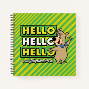 Cuaderno Boo-Boo Bear Hola Hola Desde Jellystone