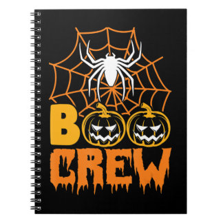 Cuaderno Boo Calabaza Halloween Araña Enfermera de Hallowee