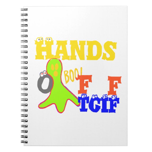 Cuaderno ¡Boo de oro! Girly TGIF Gracias A Dios Su Viernes  (Frente)