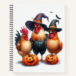 Cuaderno BOO Halloween en la granja