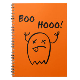 Cuaderno Boo Hooo Fantasma de Halloween Luz-Monocroma