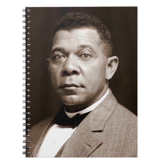 Cuaderno Booker Washington: Educador afroamericano (Frente)