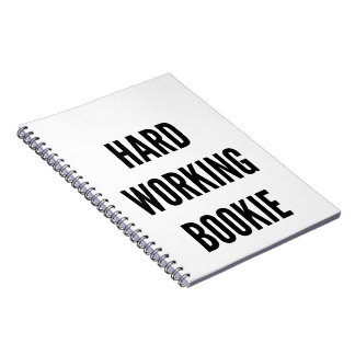 Cuaderno Bookie de trabajo duro