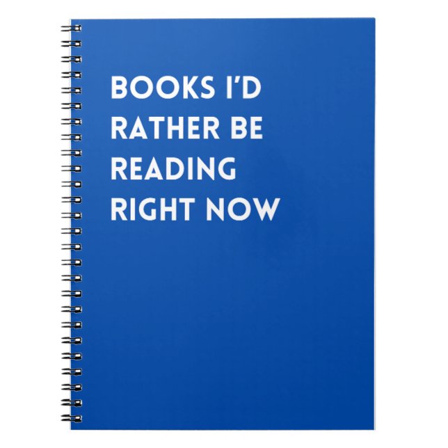 Cuaderno Booklovers Notebook (Frente)