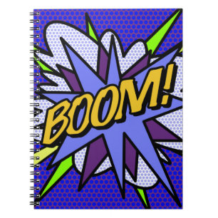 Cuaderno BOOM Guay Fun Retro Comic Book