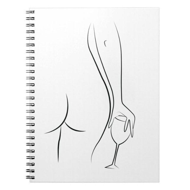 Cuaderno Booty y el vino en punto (Frente)