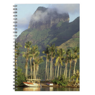 Cuaderno Bora Bora, Polinesia Francesa Escena frente al mar