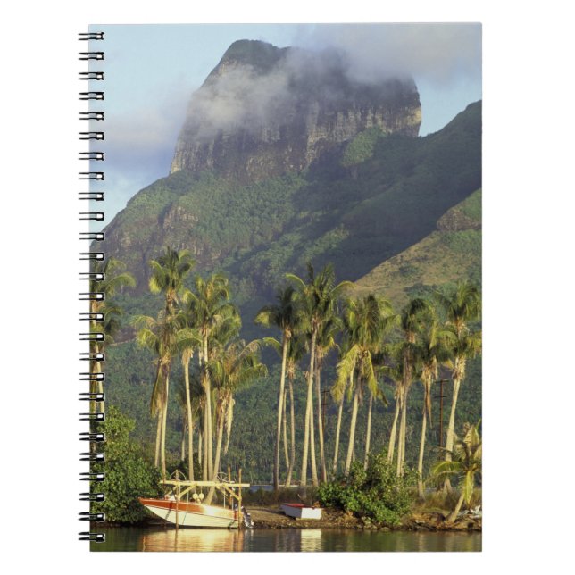 Cuaderno Bora Bora, Polinesia Francesa Escena frente al mar (Frente)