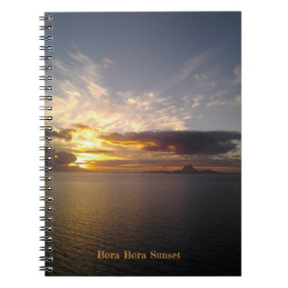 Cuaderno Bora Bora Sunset Notebook