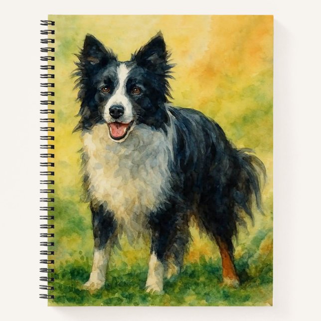 Cuaderno Border Collie (Anverso)