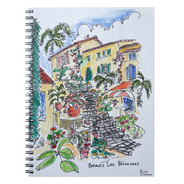 Cuaderno Bormes-les-Mimosas| Provence-alpes-cote d'azur (Frente)