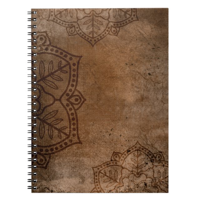 Cuaderno Borrador vintage de fondo (Frente)
