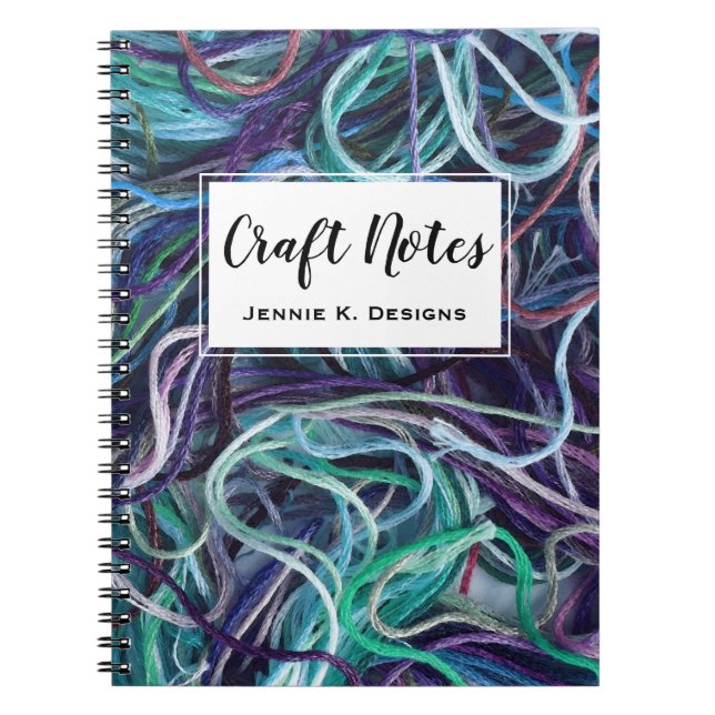 Cuaderno Borroidery Thread Crafts (Frente)