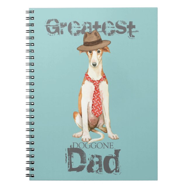Cuaderno Borzoi Dad (Frente)