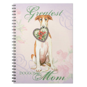 Cuaderno Borzoi Heart Mom