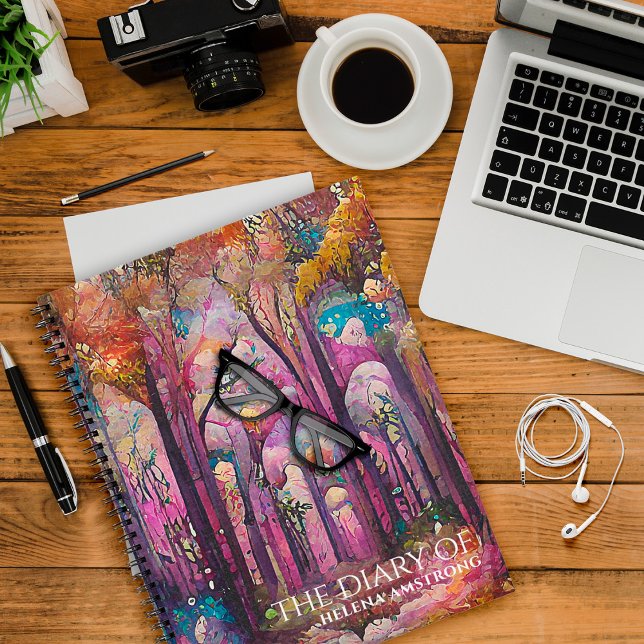 Cuaderno Bosque brillante y mágico (Subido por el creador)