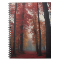 Cuaderno Bosque Carmesí 