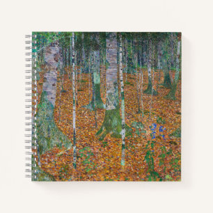 Cuaderno Bosque de abedules   Gustav Klimt  