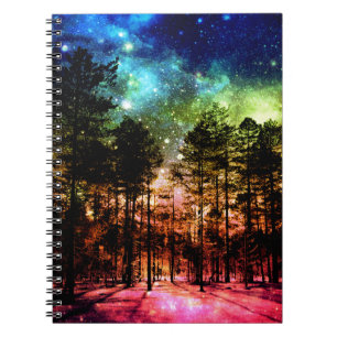 Cuaderno Bosque de arco iris