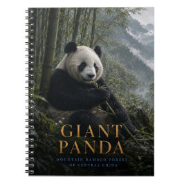 Cuaderno Bosque de Bambú del Panda Gigante ANIMALES