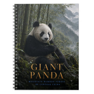 Cuaderno Bosque de Bambú del Panda Gigante ANIMALES