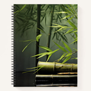 Cuaderno Bosque de Bambú Naturaleza Tranquila