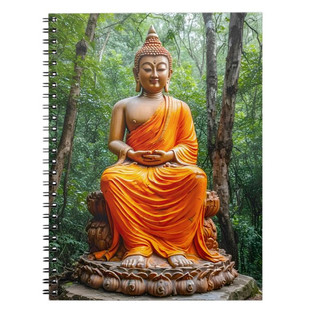 Cuaderno Bosque de Calma: El Santuario del Buda (Frente)