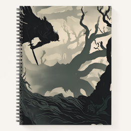 Cuaderno Bosque de Cryptid