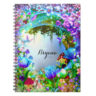 Cuaderno Bosque de Hadas Encantado Mágico