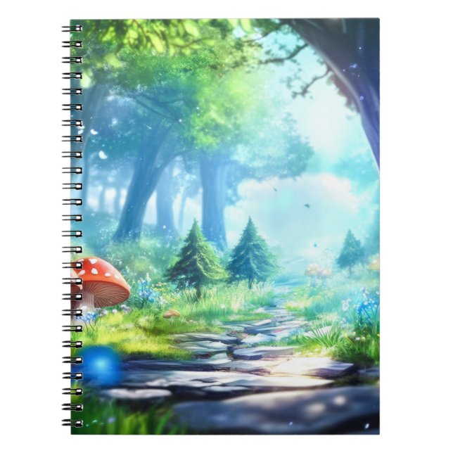 Cuaderno Bosque de hongos (Frente)