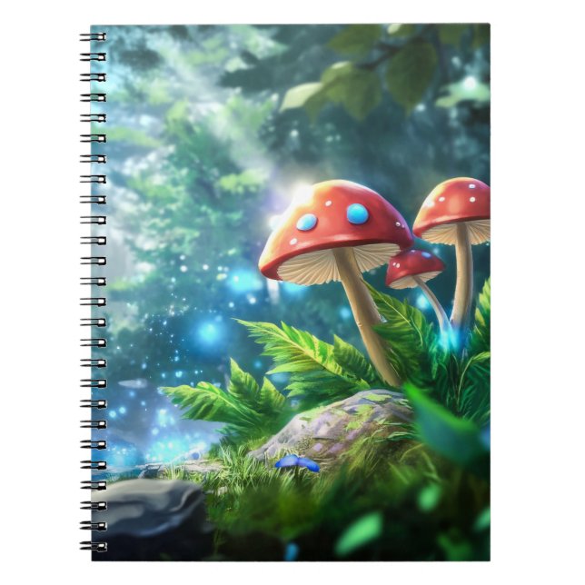 Cuaderno Bosque de hongos (Frente)