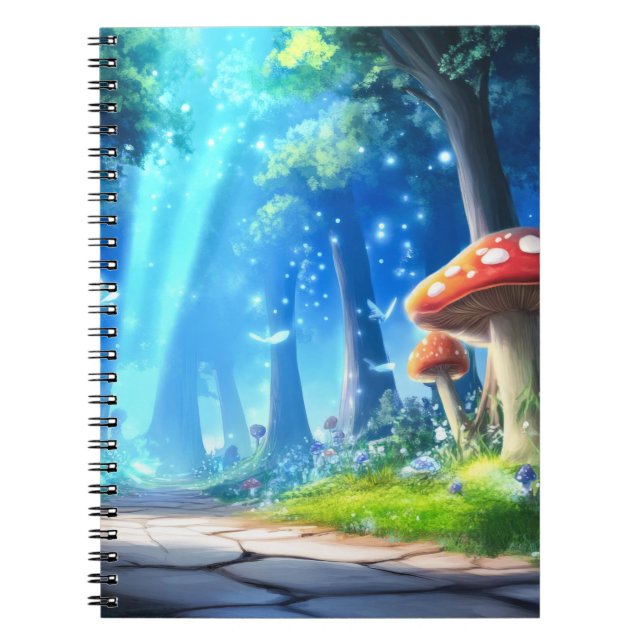 Cuaderno Bosque de hongos (Frente)