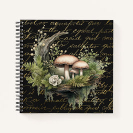 Cuaderno Bosque de hongos encantados