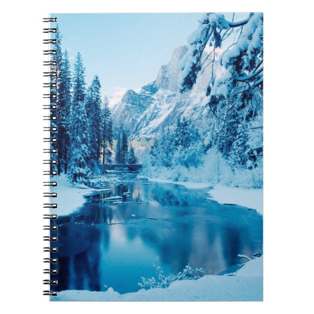 Cuaderno Bosque de nieve (Frente)