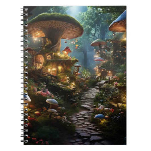 Cuaderno Bosque de salón mágico